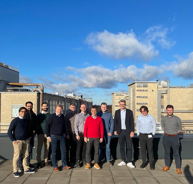 Photo of the USWA project group in Hamburg.